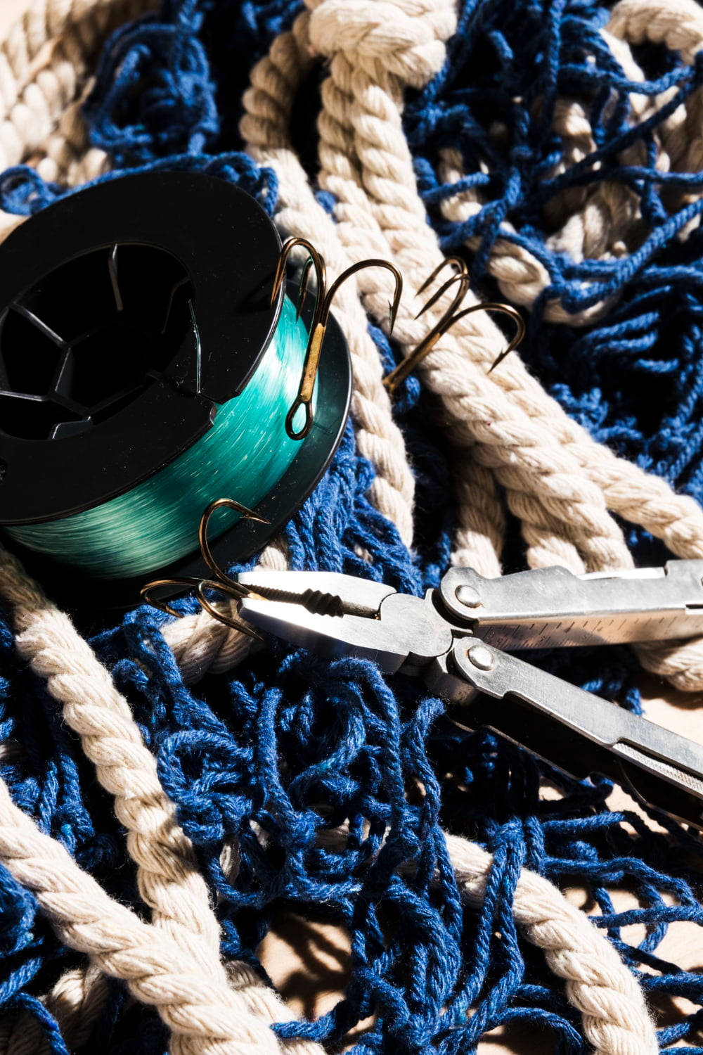 Seafood Export image of nets fishing wire and tool